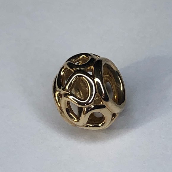 Pandora Solid 14k Intertwined Charm - Picture 2 of 10